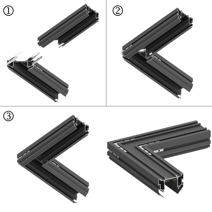 Шинопровод для монтажа в натяжной потолок Novotech VECTOR 135304