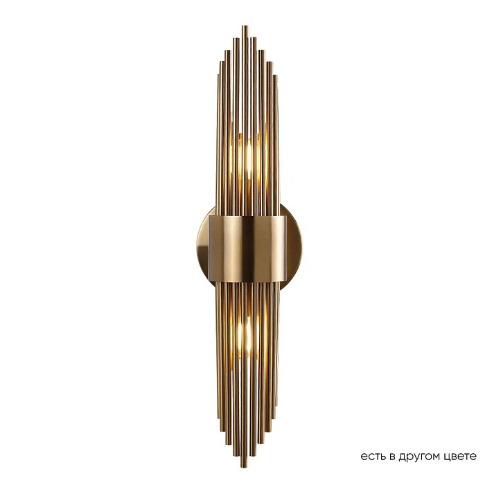Бра Crystal Lux Rudolfo AP2 Brass