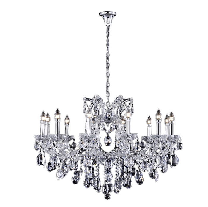 Подвесная люстра Crystal Lux Hollywood SP12 Chrome
