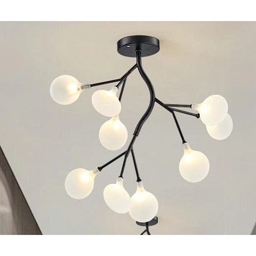 Люстра подвесная Alfa Light F2124-04 9 430*H400 Чёрное