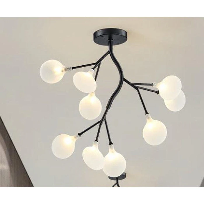 Люстра подвесная Alfa Light F2124-04 9 430*H400 Чёрное