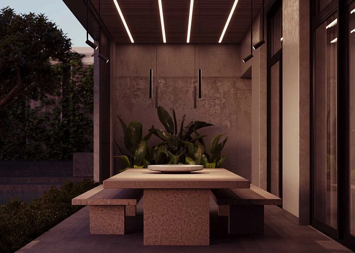 Уличный трековый светильник Maytoni O-TR01-2-P-8WB3K