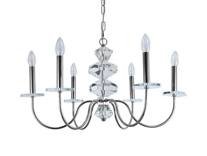 Люстра NEWPORT 3876/С nickel