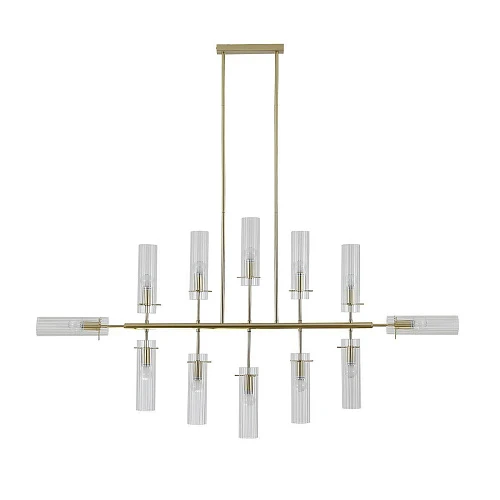 Подвесная люстра Indigo Saetta 11053/12R Gold V000565