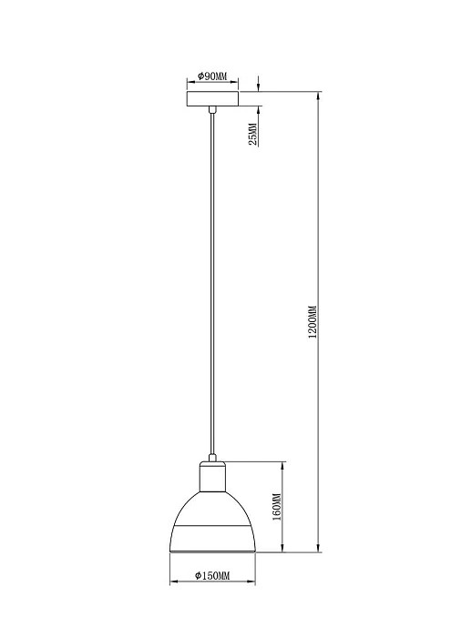 Подвесной светильник Moderli Irina V2711-1P