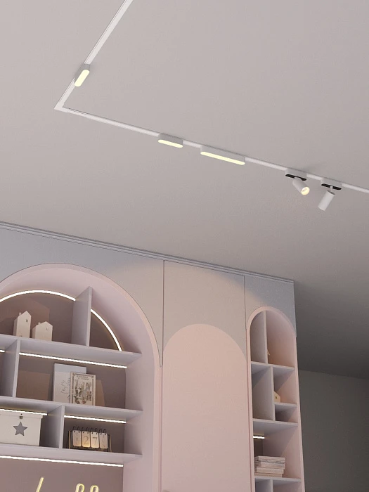 Светильник трековый ZZOK NLM06-WH-S