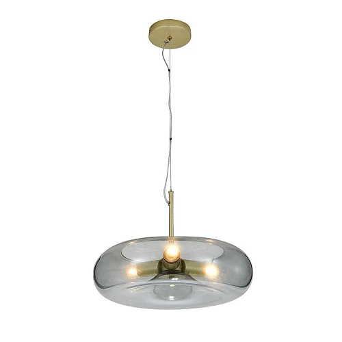 Подвесной светильник Indigo Leggero 11062/3P Smoke V000541