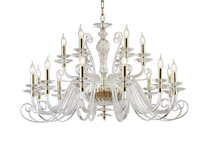 Люстра NEWPORT 8576+12/C gold polished