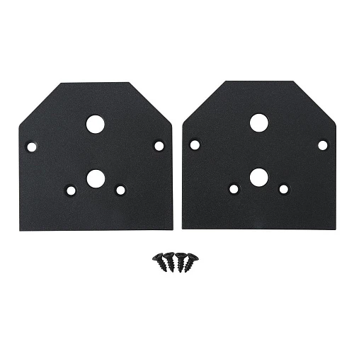 Заглушка для встраиваемого магнитного трека в натяжной ПВХ потолок, в комплекте 2 шт Crystal Lux Space CLT 0.234 06 BL