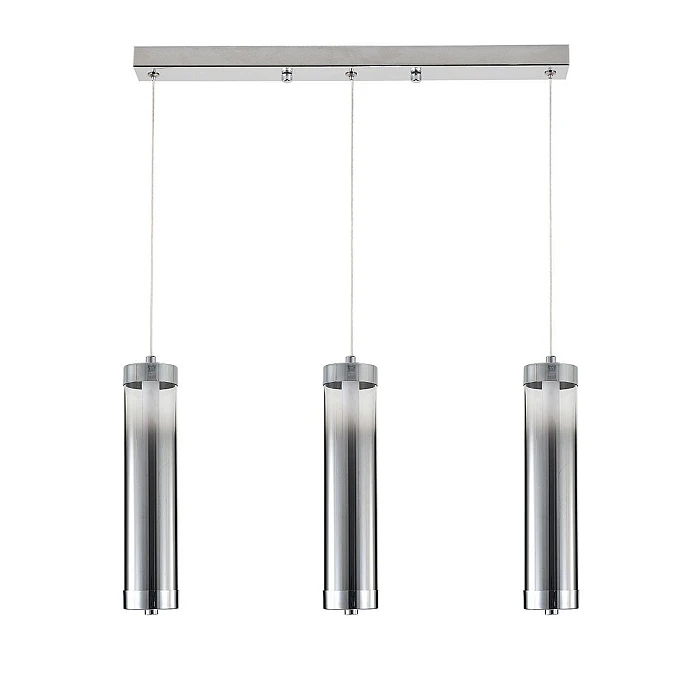 Подвесной светодиодный светильник Indigo Rilucente 11061/3P Chrome V000148L
