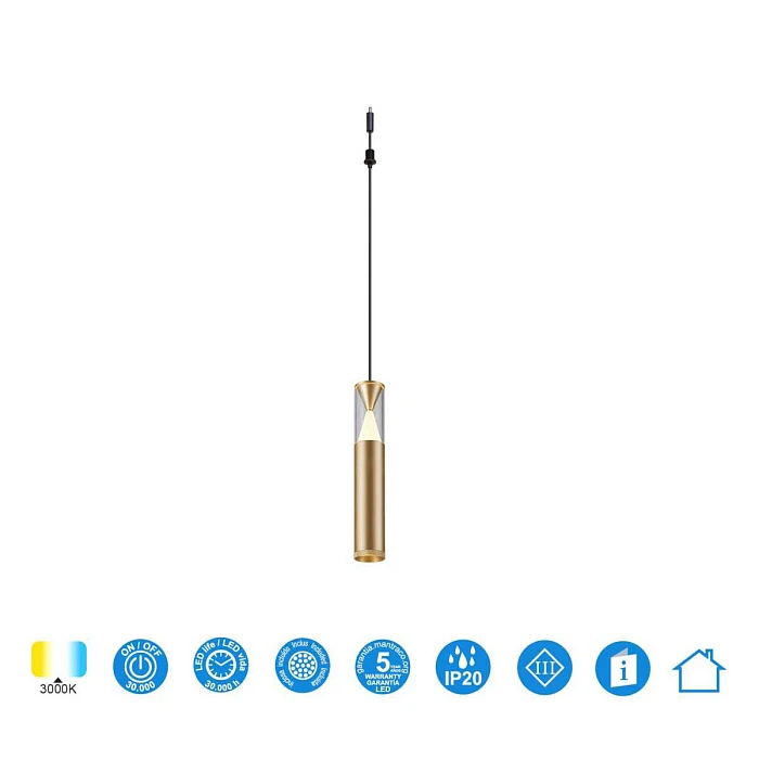 Подвесной модульный светильник без основания Mantra Spark 9327