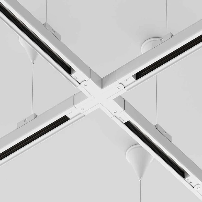 Коннектор X-образный Maytoni Technical Accessorises TRA005CX-31W