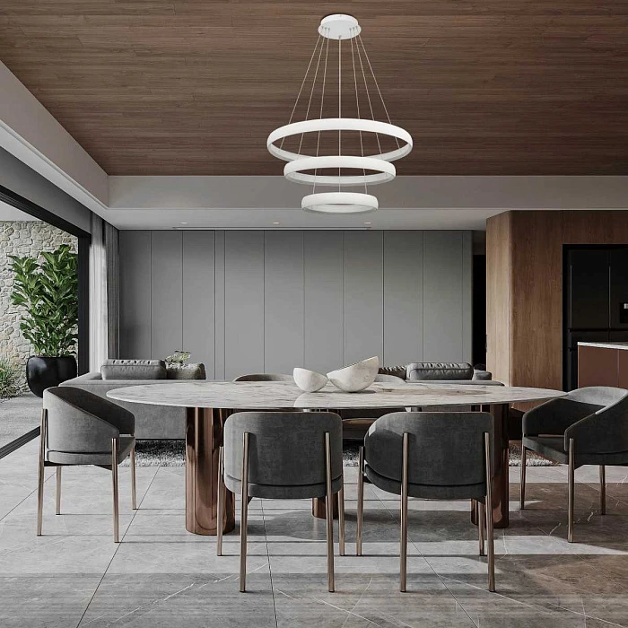 Подвесная люстра Mantra Flats 9428