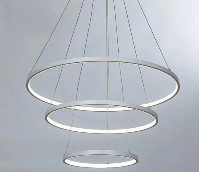 Люстра подвесная Alfa Light F0424-13 400+600+800mm gray