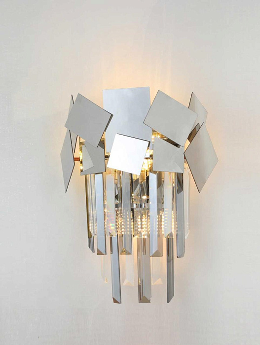 Бра Alfa Light F4024-10 B250*320mm CH E14*3