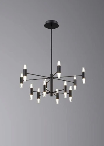 Люстра подвесная Alfa Light F3024-56 BLACK