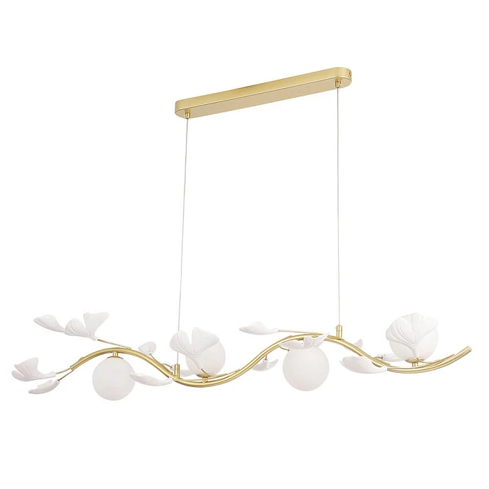 Подвесная люстра Crystal Lux Colibri SP4 Gold