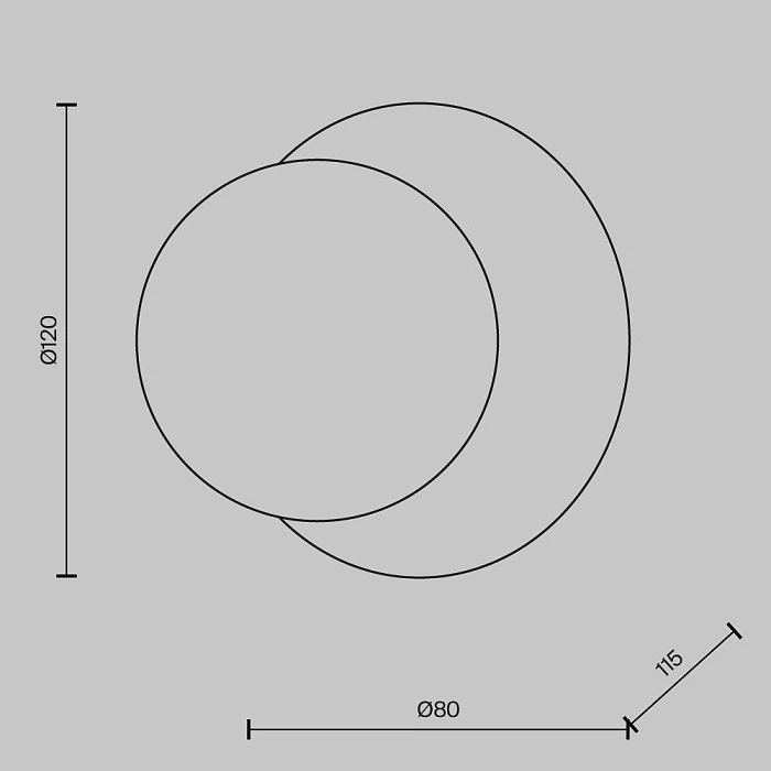 Бра Maytoni Ambre MOD331WL-L3BS3K