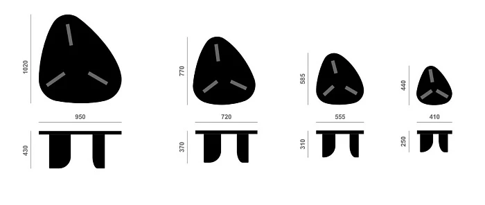 Стол журнальный Tony roaks CB.001