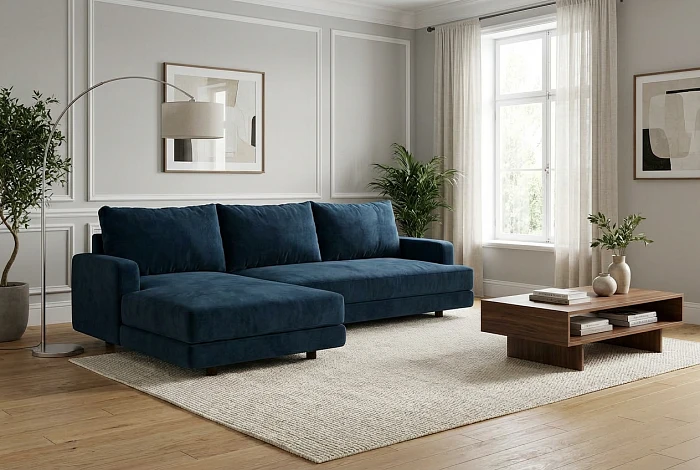 Диван IVASA Pion с оттоманкой малый