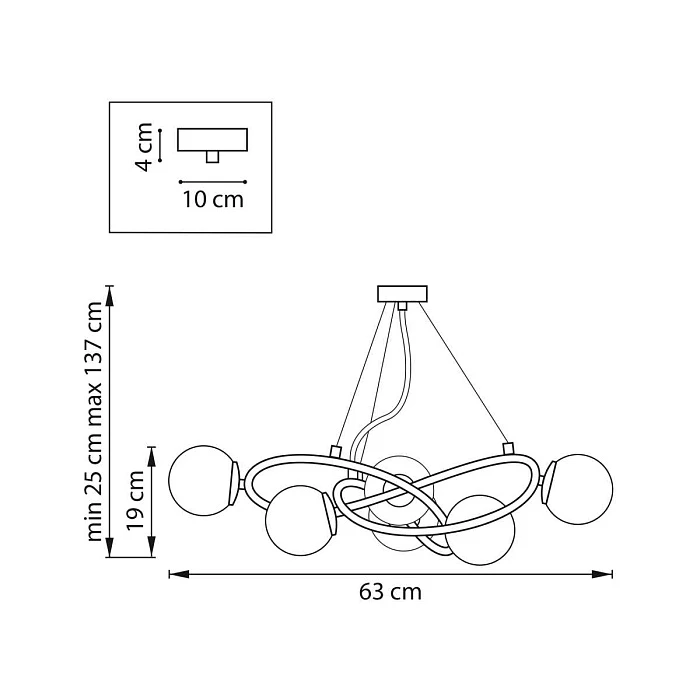 Люстра Globo Lightstar 799063