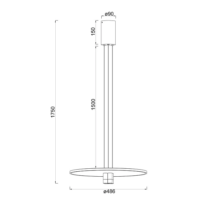Подвесной светильник Mantra Nomada 8983