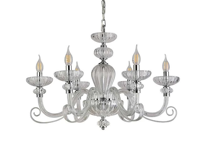 Подвесная люстра Newport 8626/C chrome clear М0071525