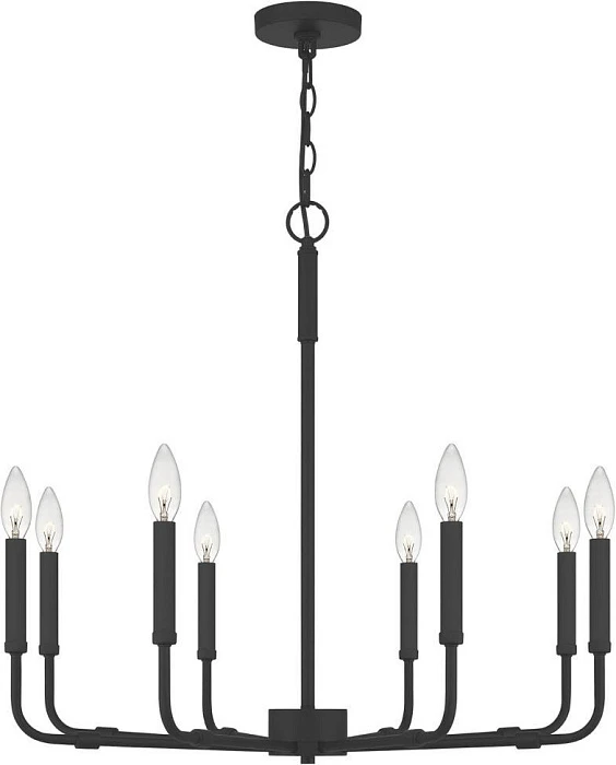 Люстра подвесная Alfa Light F1124-13 D800*H790 BK