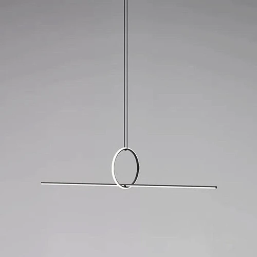 Подвесной светодиодный светильник iLedex Zoom 10339P/A2-35W-3000K BK-WH