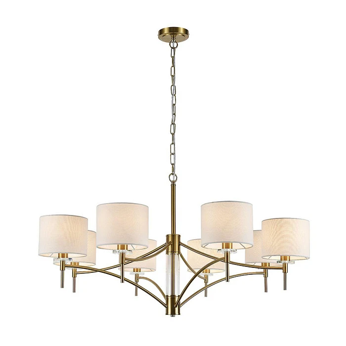 Подвесная люстра Indigo Boheme 13031/8P Brass V000526