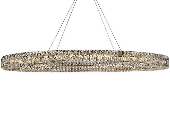 Люстра NEWPORT 8550/160 C oval gold polished