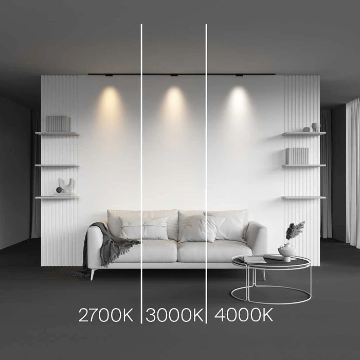 Трековый светильник Maytoni Technical Points TR193-1-5W2.7K-M-B