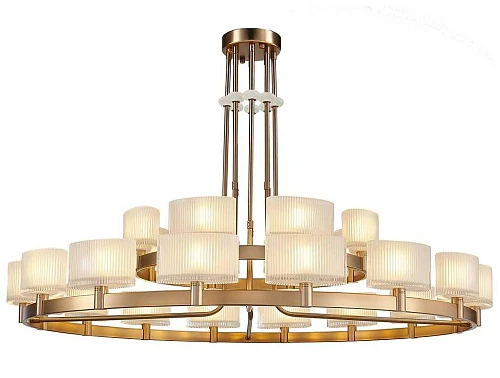 Подвесная люстра Newport Jessica 4338+16/C new gold М0070341