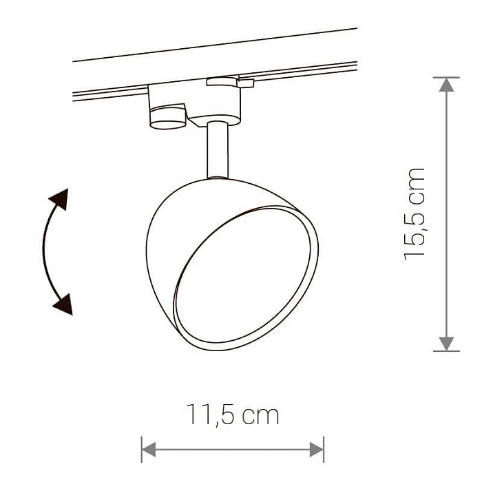 Трековый светильник Nowodvorski Profile Vespa 8824
