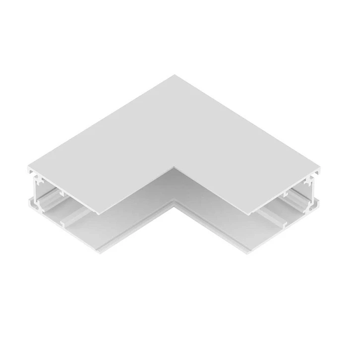 Соединитель вертикальный угловой для накладного трека 509016/509026 Uno Lightstar 509136