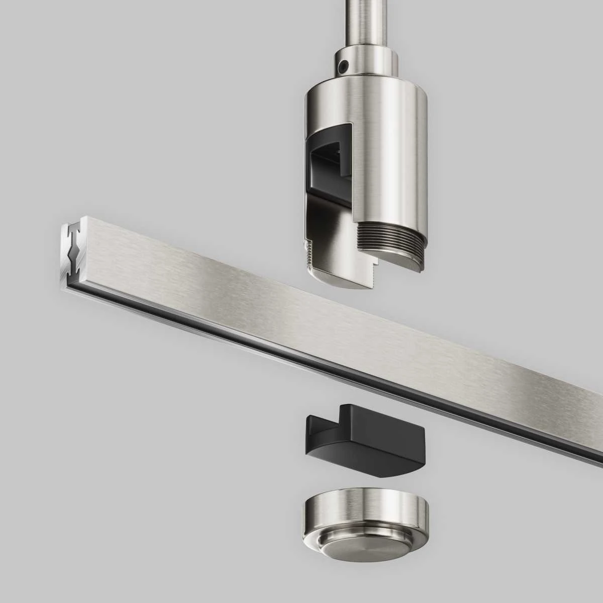 Крепление потолочное Medium 360мм с вводом питания Maytoni Technical TRA158C-BL1-PT