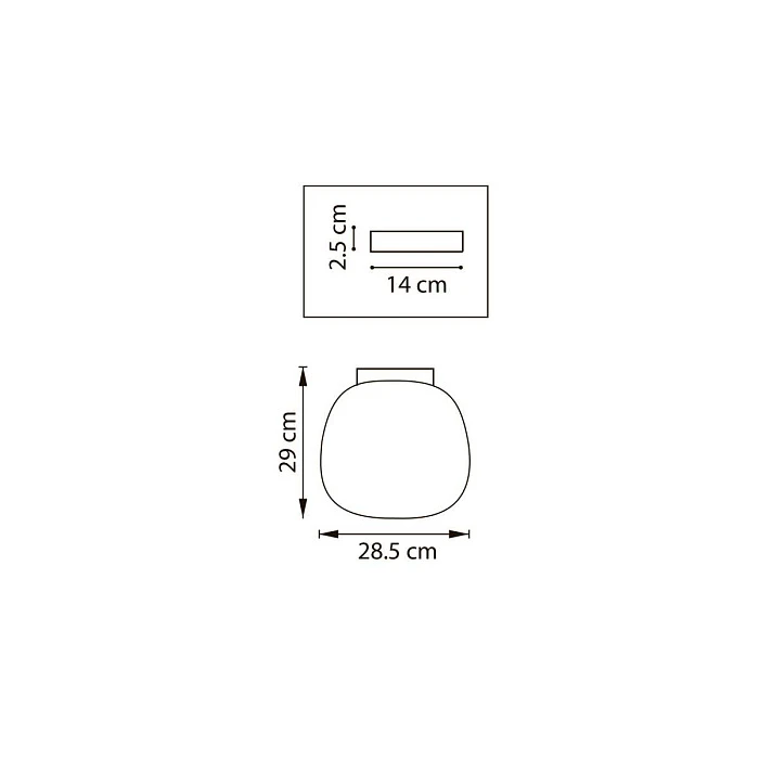 Люстра потолочная 1x12W(led) Е27 белый/матовый Grazia Lightstar 608616