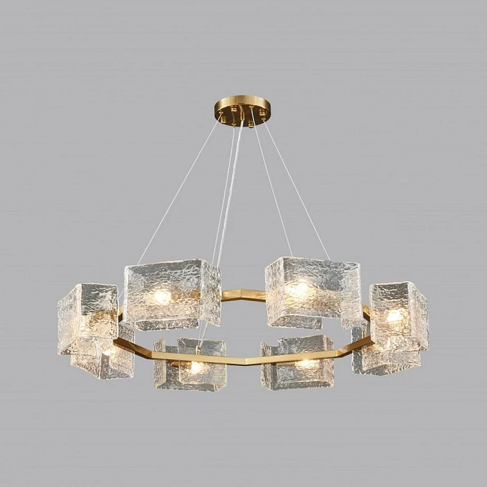 Подвесная люстра iLamp Dallas 2078-D890 BR