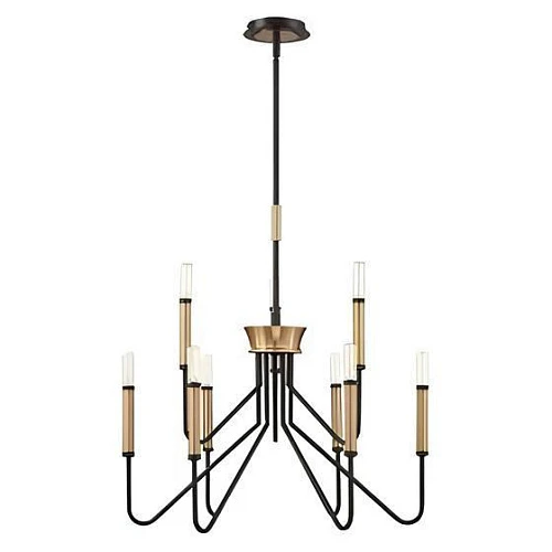 Люстра подвесная Alfa Light F1124-21 D750*H710 BK+GD