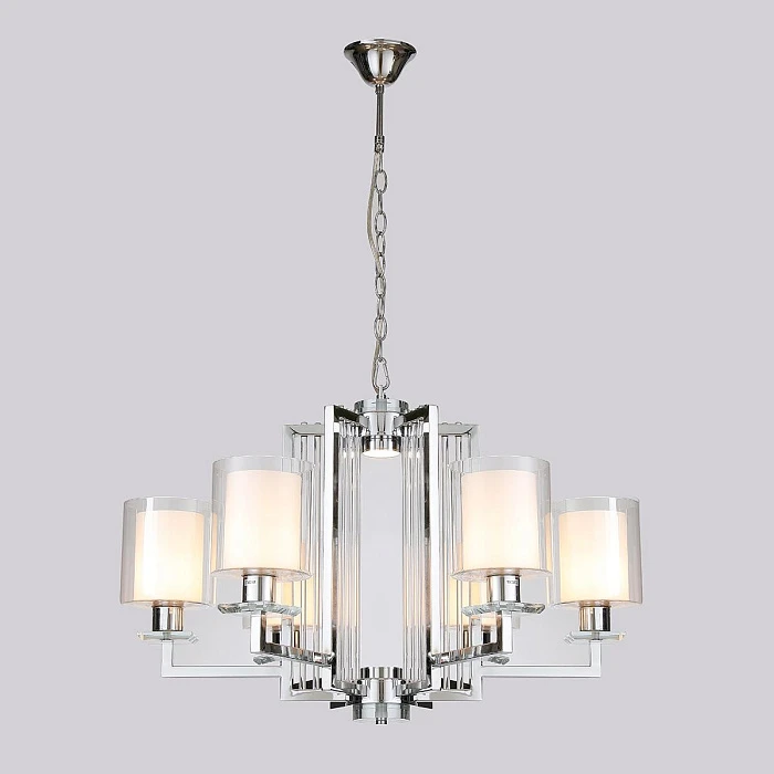 Подвесная люстра iLamp King RM6201-6 CR+CL