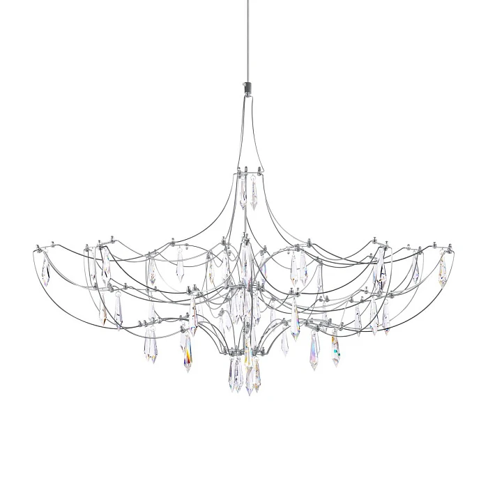 Подвесная люстра Loft IT Mira 10589/900 Silver Asfour