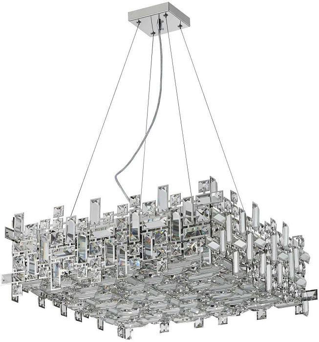 Люстра подвесная хрустальная 2171/09/10P Stilfort, серия Tetrix