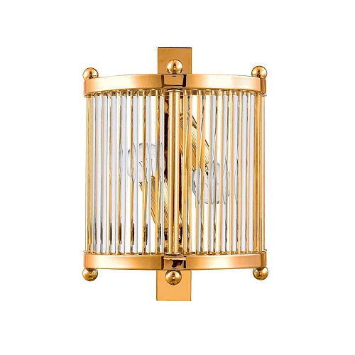 Настенный светильник Crystal Lux Tadeo AP2 Gold/Transparente