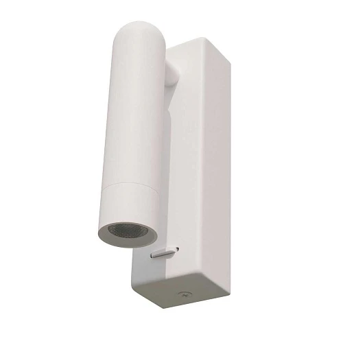 Бра 3W 180LM 3000K, белый Omega Lightstar 200736