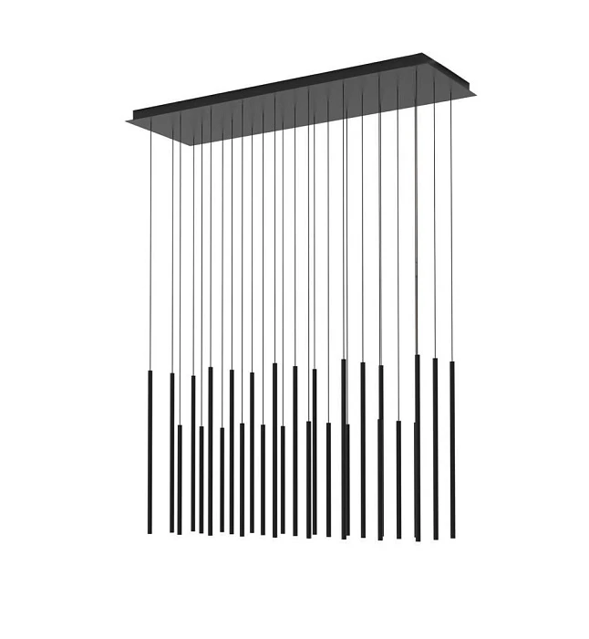 Люстра подвесная Alfa Light F3924-03 black 54W 120*40*H 150