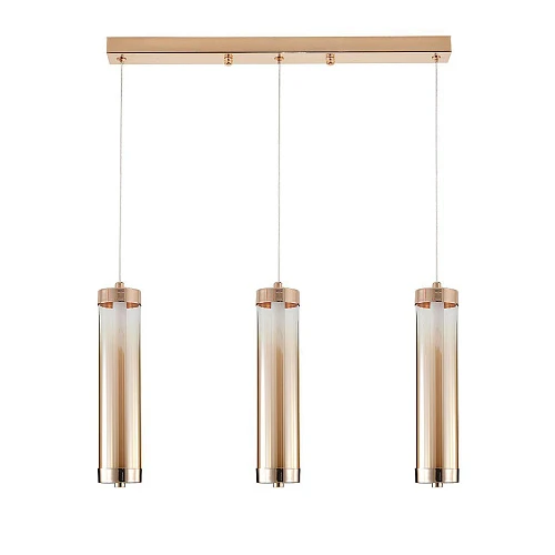 Подвесной светодиодный светильник Indigo Rilucente 11061/3P Gold V000150L