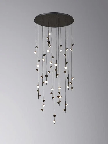 Люстра подвесная Alfa Light F3024-16 BLACK