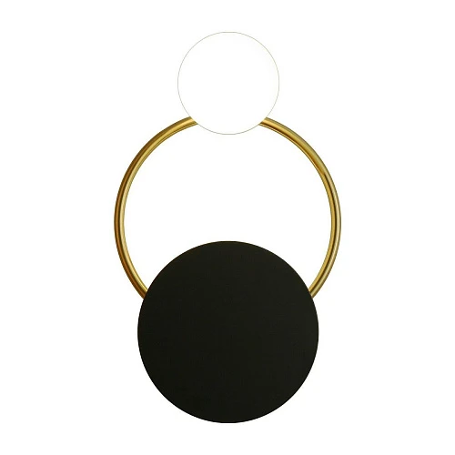 Настенный светильник Gerhort G31137/2wBK+GD+WT