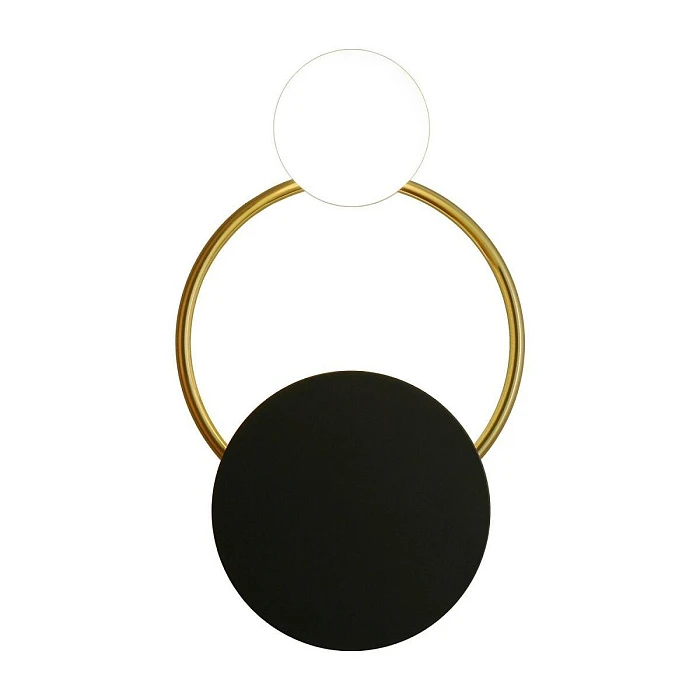 Настенный светильник Gerhort G31137/2wBK+GD+WT