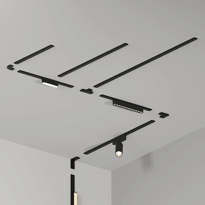 Светильник трековый ZZOK NLL12-BK-S